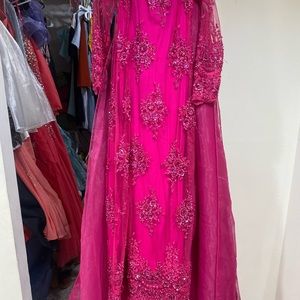 I’m selling this dress it’s actually my pageant dress it’s two pieces